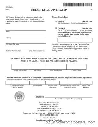 Fill Your Oklahoma 750 B Form